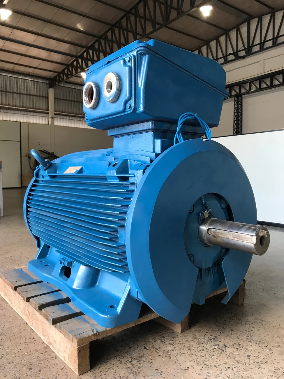 Motor elétrico de carcaça 355 revisado pela Raetec